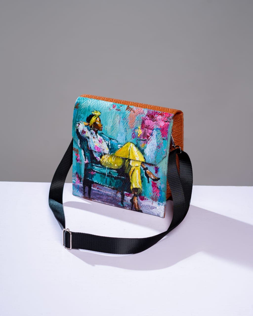 Brown Cross Body Bag