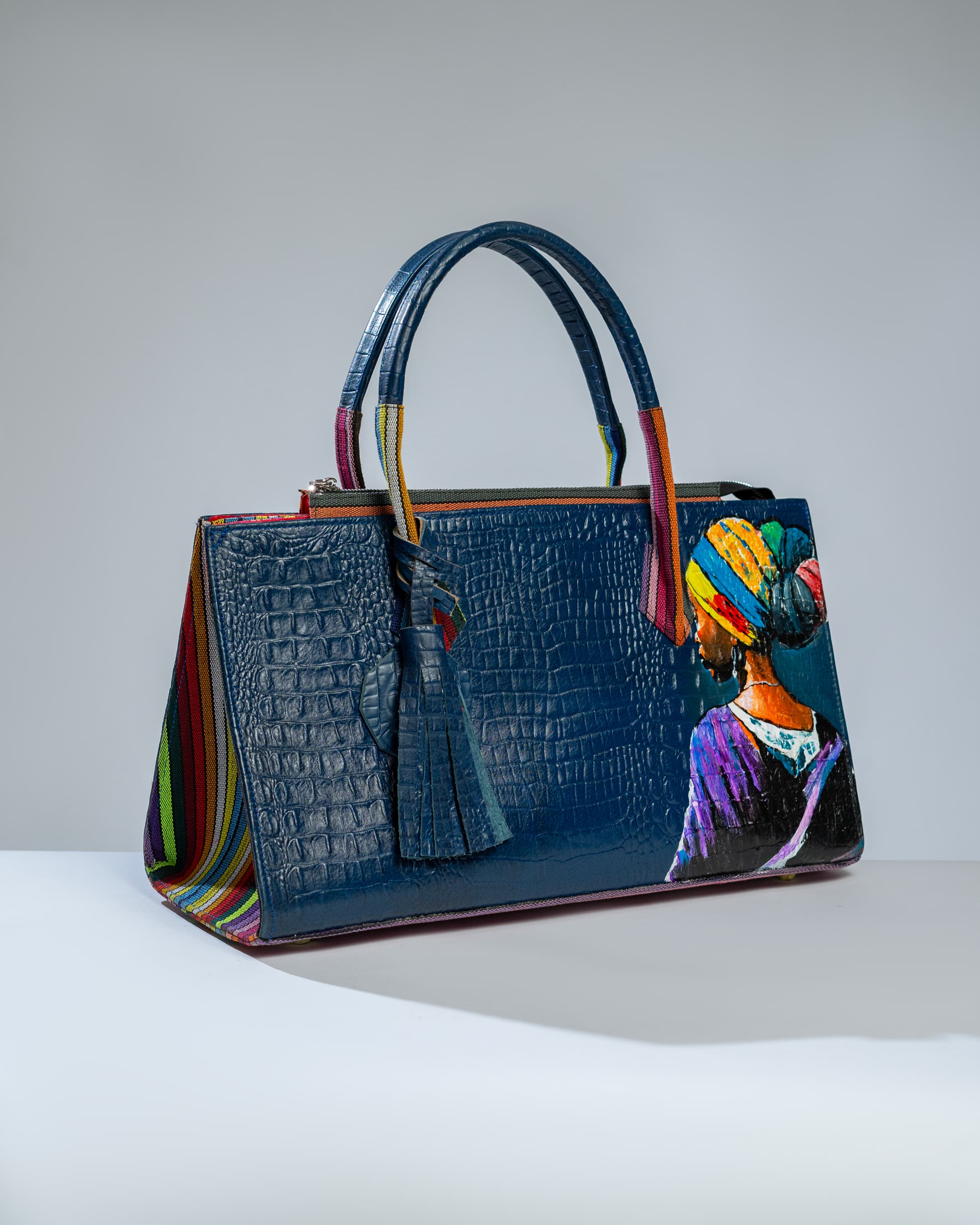 Dark Blue Aduke Maxi bag-Simple Chic inspired.