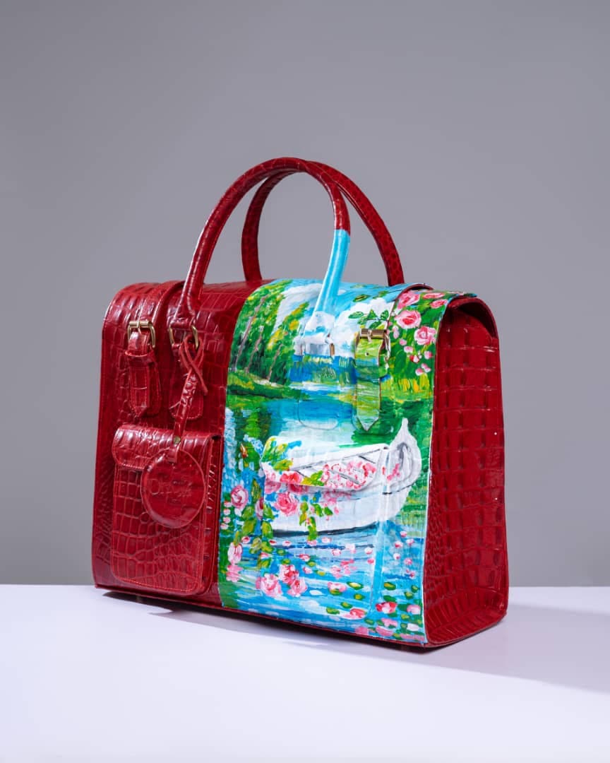 Red Multipurpose Bag Landscape Inspired