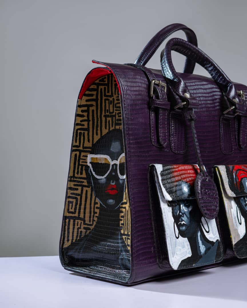 Deep Purple Multipurpose Bag, Tech Inspired