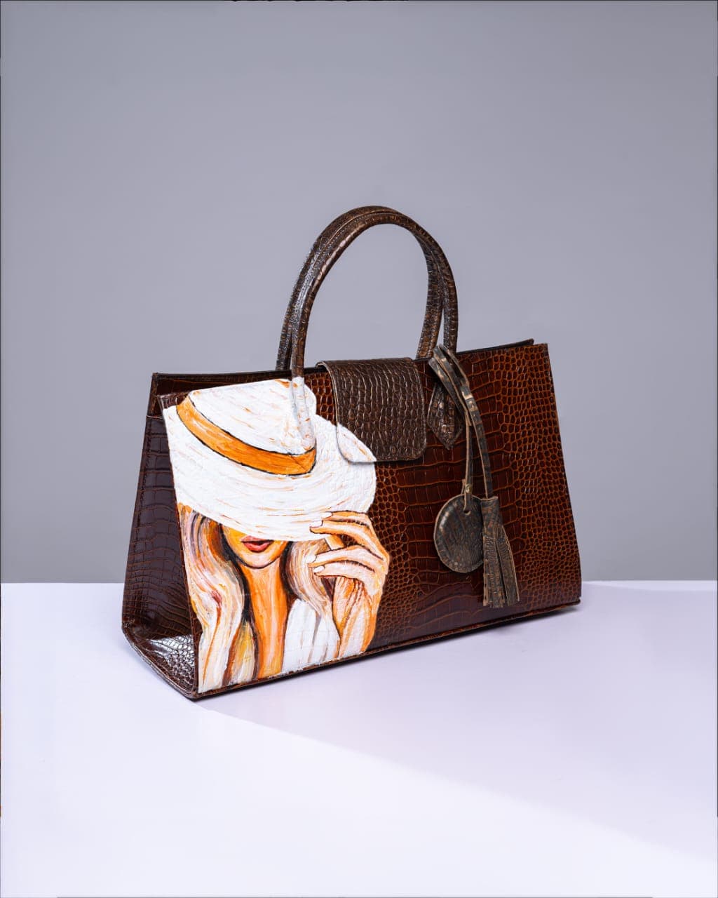 Brown Maxi Bag Lady Mystery Inspired