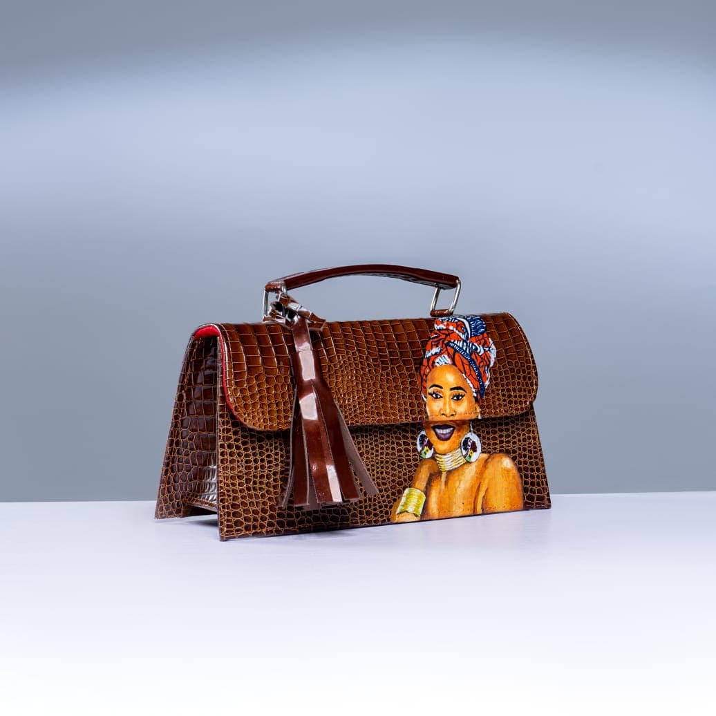 Brown Tatai Bag Omoge Inspired