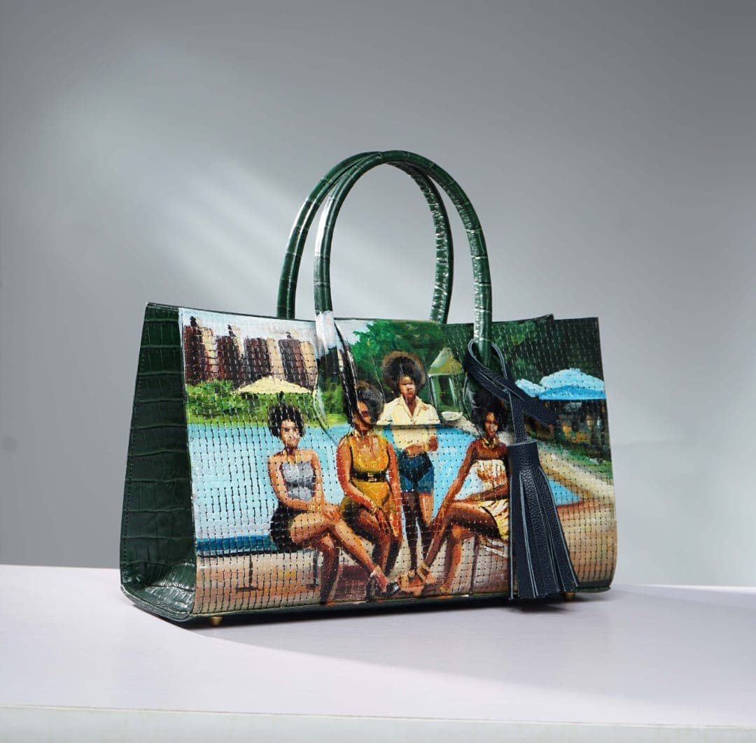 Green Maxi Bag Fyne Girls Inspired